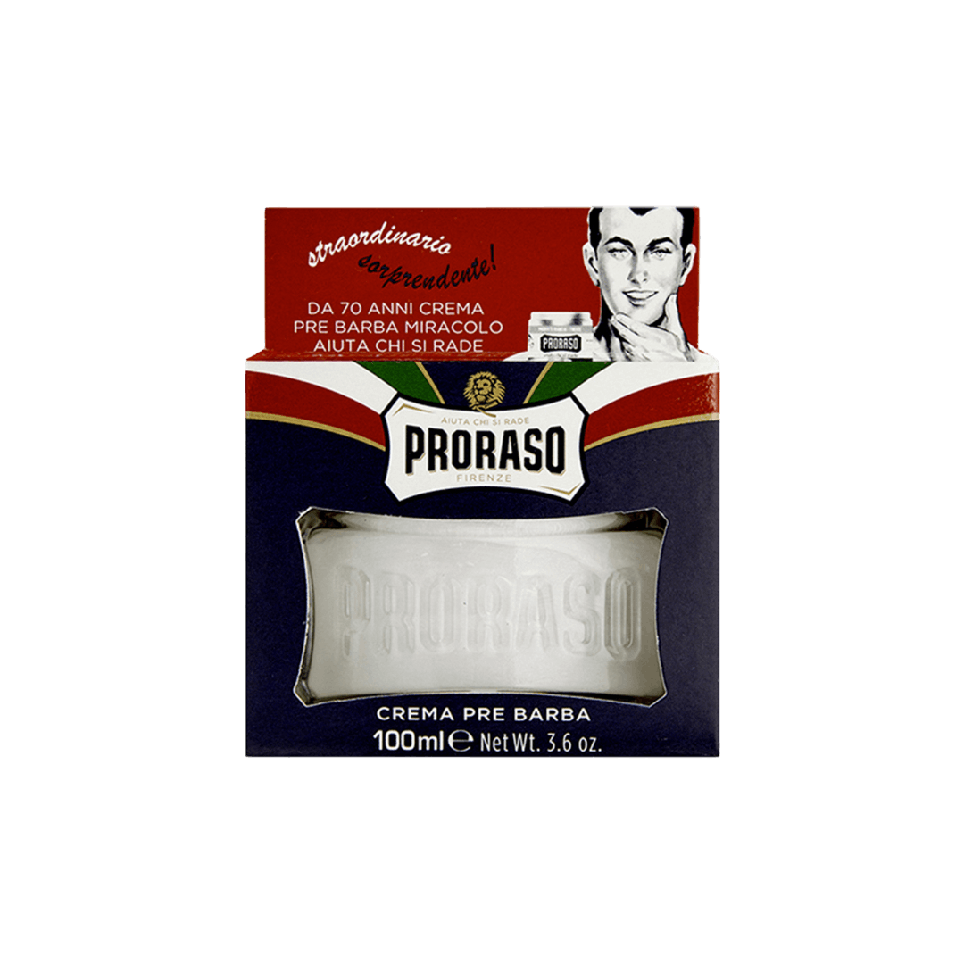 PRORASO PRE-SHAVE CREAM КРЕМ ДО БРИТЬЯ С АЛОЕ И ВИТАМИНОМ Е 